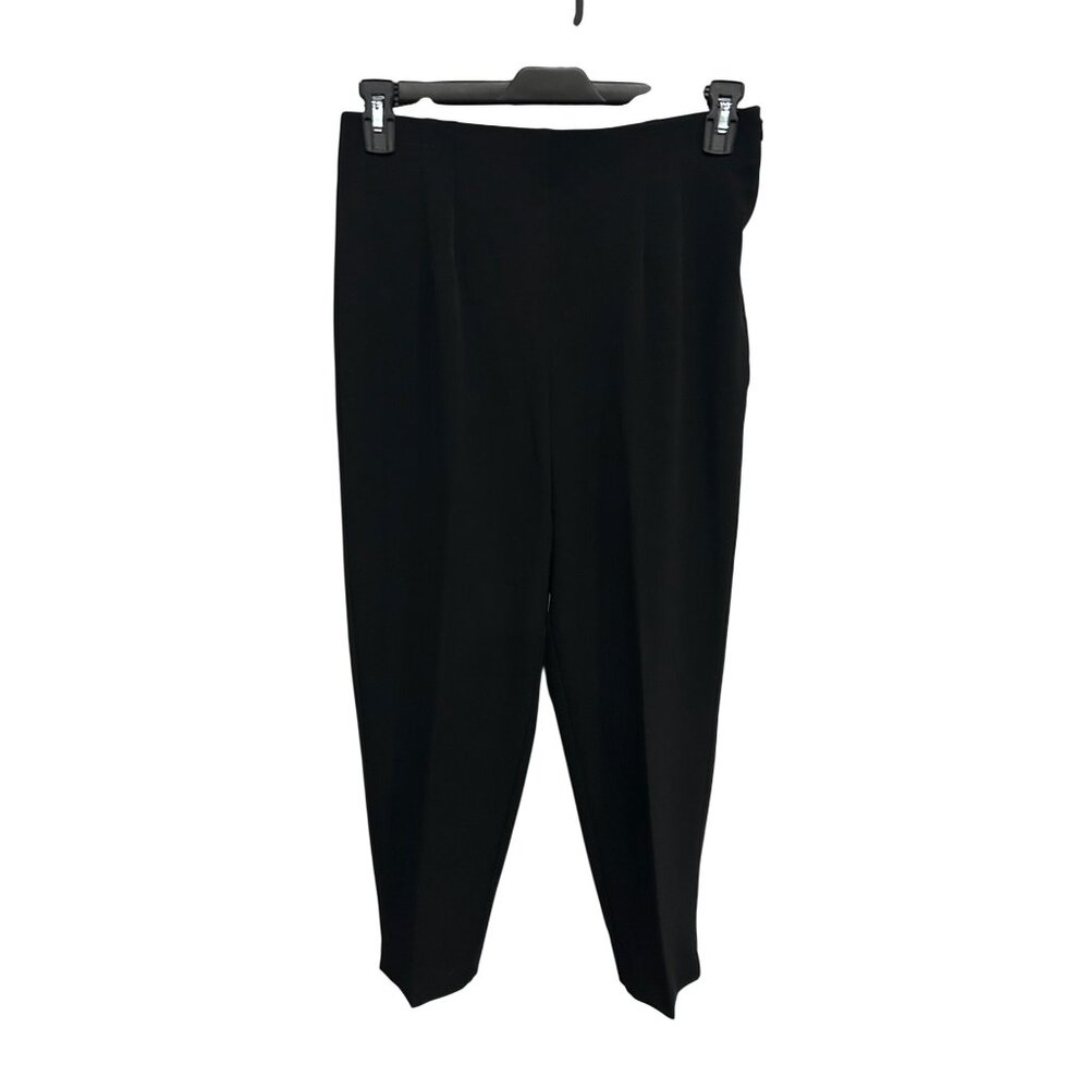 Savion Womens Lightweight Pleated Front Stretch Pants Size 12P Workwear Minimal